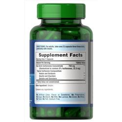 Puritan's Pride Non-GMO Soy Isoflavones 750 mg
