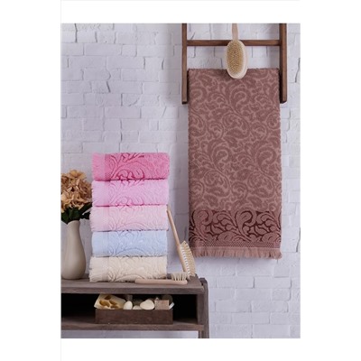 FEEL Damask 6'lı El Ve Yüz Havlu Seti My-0023