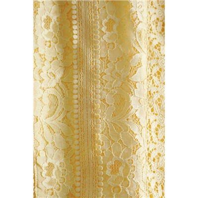 Top de encaje Amarillo