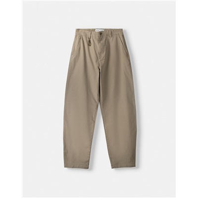 Skater-fit trousers with lobster clasp
