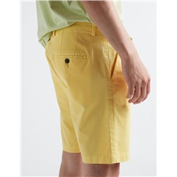 Chino Shorts, Men, Light Yellow