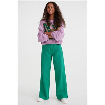 Twillhose Wide Fit High