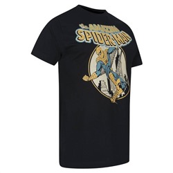 SPIDERMAN MARVEL City Slinger Herren T-Shirt FBMTS791BLK