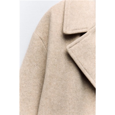 SOFT OVERSIZE COAT   МЯГКОЕ ПАЛЬТО ОВЕРСАЙЗ