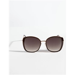 OVER-SIZED GEOMETRIC SUNGLASSES
