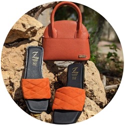 Ab.Zapatos 3420 MANDARINA+Ab.Zapatos PELLE Peque (550) Naranja oscuro АКЦИЯ