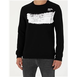 Siyah Regular Fit Sweatshirt