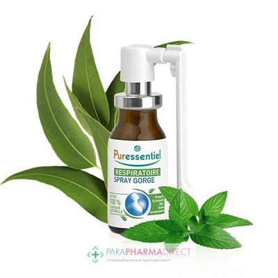 Puressentiel Respiratoire Spray Gorge 15 ml