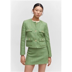 Minifalda tweed
