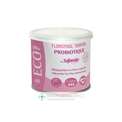 Saforelle Florgynal Normal 22 Tampons Boite ECO