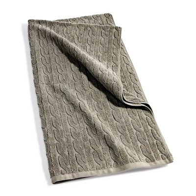 Lauren Ralph Lauren Sanders Cable Bath Towel, 30" x 56"