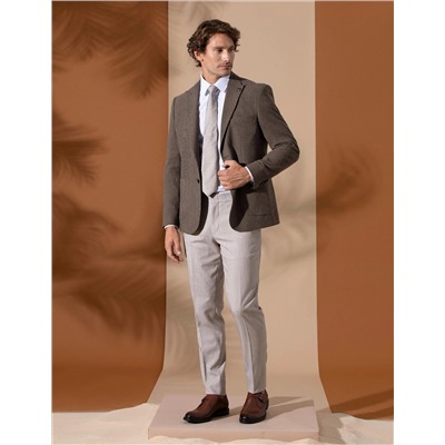 Kahverengi Spor Blazer Ceket