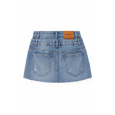 Short vaquero Azul claro