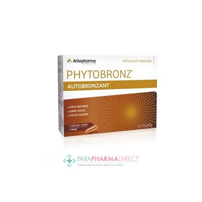 ArkoPharma PhytoBronz Autobronzant Hâle Naturel 30 gélules