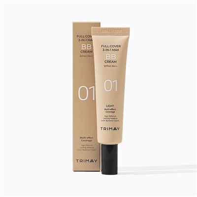 Full Cover 3-in-1 Max BB Cream SPF40 PA++ 01 Многофункциональный BB-крем
