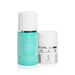 Sway Natural Detox Deodorant & Dusting Powder 2-Piece Set - Original