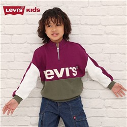 Классная детская толстовка Levi*’s с воротником на молнии 👕