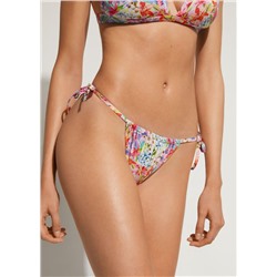 Brazilian-Bikinihose mit schmalen Bändchen Minorca Eco
