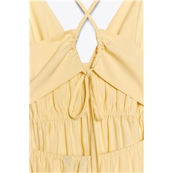 FLOWING MIDI DRESS