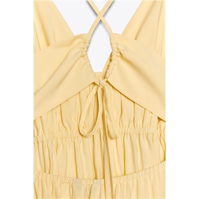 FLOWING MIDI DRESS