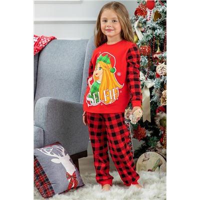 Детская пижама с брюками Juno AW21GJ544 Happy New Year НАТАЛИ #915200