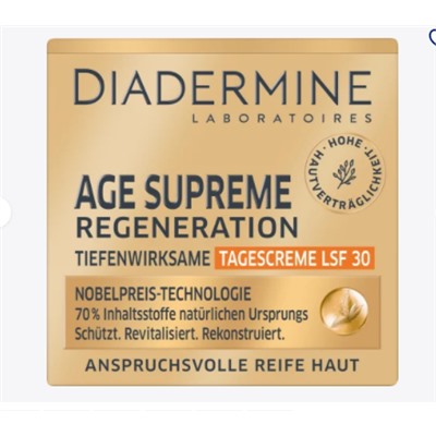 Tagespflege Age Supreme Regeneration LSF 30, 50 ml