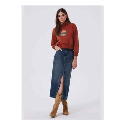 Lee Cooper Standart Bel Mavi Kadın Standart Etek 241 LCF 126004 RUBYS ROSADA BLUE 5003069133