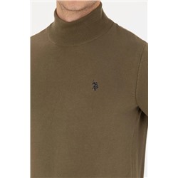 Erkek Haki Basic Kazak