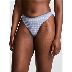 Seamless High-Leg Thong Panty