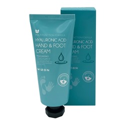 MIZON HYALURONIC ACID HAND &amp; FOOT CREAM Крем для рук и ног с гиалуроновой кислотой 100мл