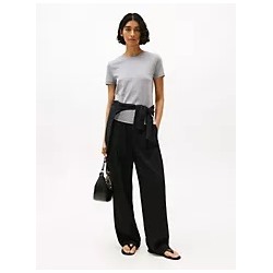 Drapey Smooth Cotton T-Shirt