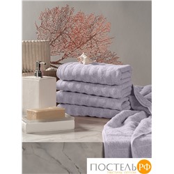 ESTIA ТОРЛЕЙ св-сер К-т полотенец 50х80-4, 100% хлопок, 500 г/м2