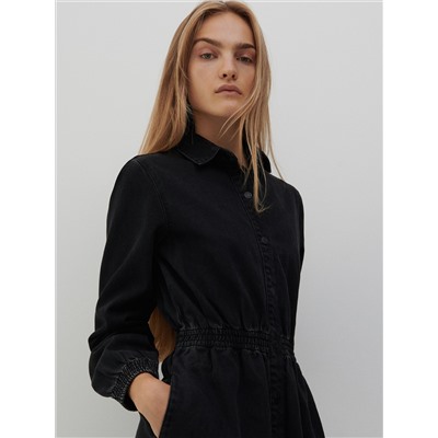 Minikleid aus Denim