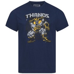 THANOS STANCE MARVEL Herren T-Shirt FBMTS714NVY