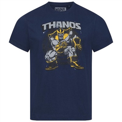 THANOS STANCE MARVEL Herren T-Shirt FBMTS714NVY