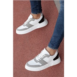 Daxtors D447 Erkek Beyaz Günlük Ortopedik Sneaker Spor Ayakkabı 22YDaD447100001