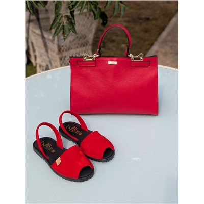 КОМБО Ab.Zapatos • 3106-8 • rojo+AB.Z PELLE Birkin/2 rojo АКЦИЯ