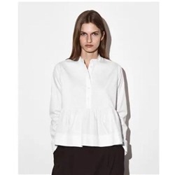 Женская свободная рубашка с оборкой  CO*S
