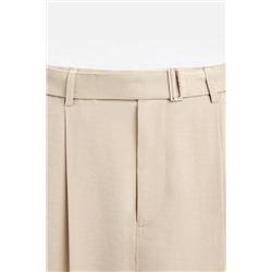 PANTALÓN PLIEGUES CINTURÓN