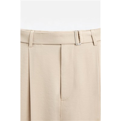 PANTALÓN PLIEGUES CINTURÓN