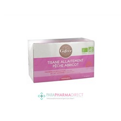 Gifrer Maman Tisane Allaitement Pêche Abricot 20 Sachets