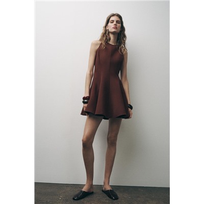 HALTER GODET DRESS ZW COLLECTION
