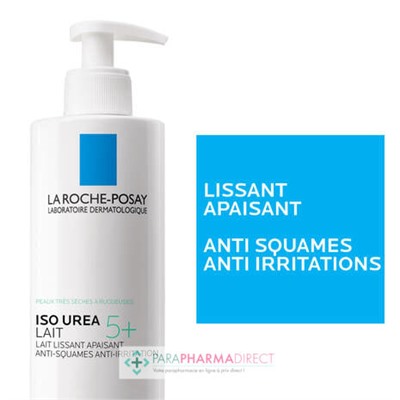 La Roche Posay Iso Urea 5+ - Lait Lissant Apaisant 400ml