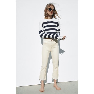 Z1975 FLARE HIGH-RISE CROPPED JEANS
