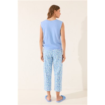 Pijama algodón Capri azul Mafalda