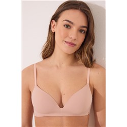 LOVELY Sujetador triangular relleno rosa