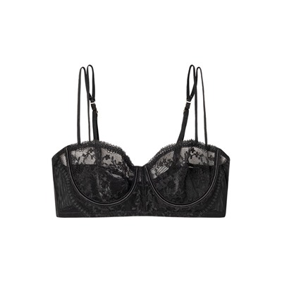 Sujetador balconette INTUITIVE encaje negro
