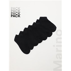 PACK OF 7 PAIRS OF BASIC ANKLE SOCKS