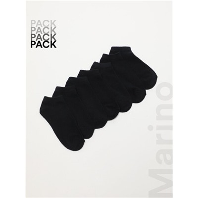 PACK OF 7 PAIRS OF BASIC ANKLE SOCKS