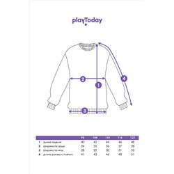 Свитшот PLAYTODAY, 1088773